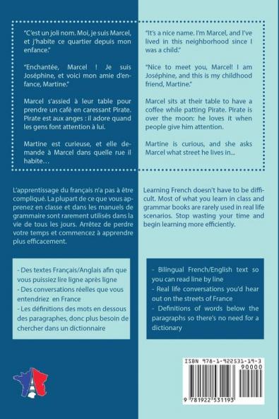 Learn French With Short Stories - Fifteen Beginner Stories With Parallel French And English Text