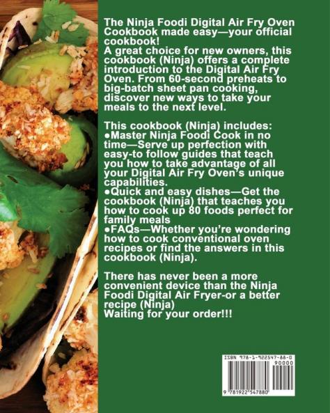 The Official Ninja Foodi Digital Air Fry Oven Cookbook
