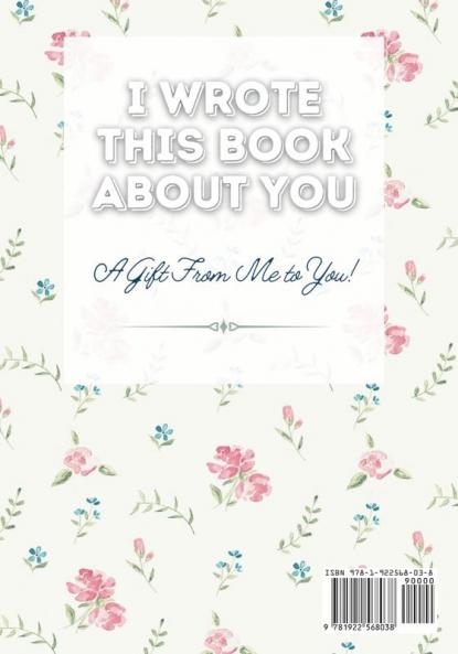 I Wrote This Book About You Mum