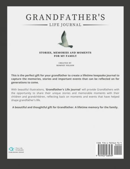 Grandfather's Life Journal: Stories Memories and Moments for My Family