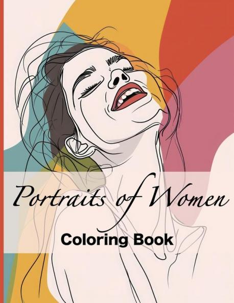 Portraits of Women Coloring Book