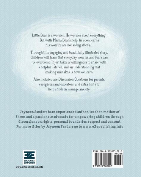 How Big Are Your Worries Little Bear?