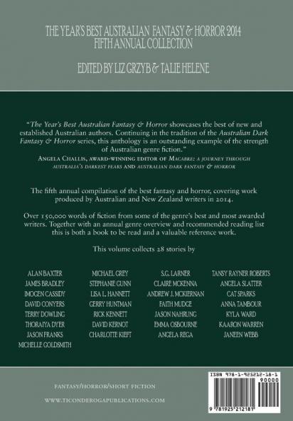 The Year's Best Australian Fantasy and Horror 2014