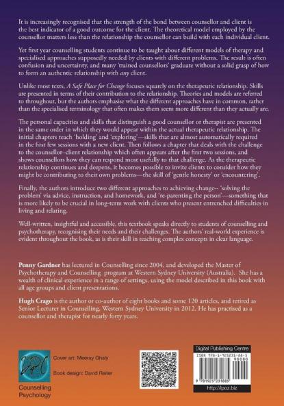 A Safe Place for Change revised 2nd edition