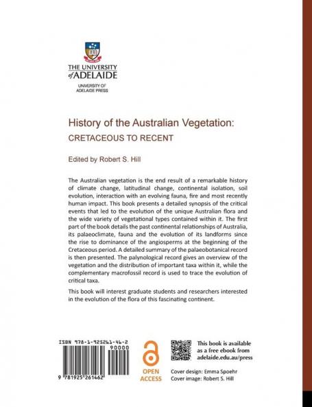 History of the Australian Vegetation: Cretaceous to Recent