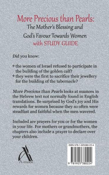 More Precious than Pearls