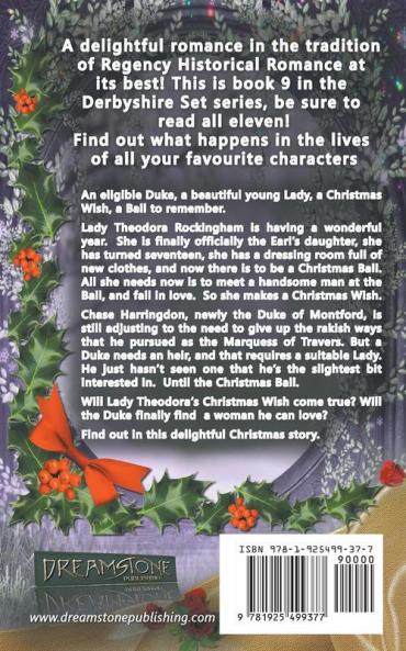 Lady Theodora's Christmas Wish: Regency Historical Romance: 9 (Derbyshire Set)