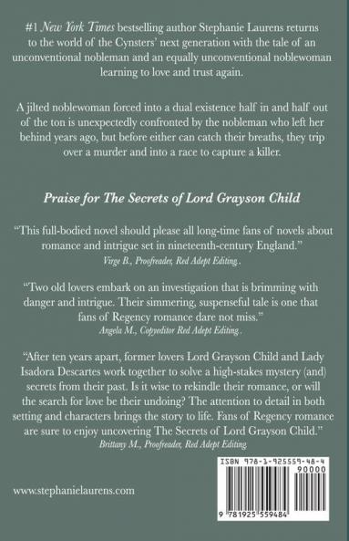 The Secrets of Lord Grayson Child: 10 (Cynsters Next Generation Novels)