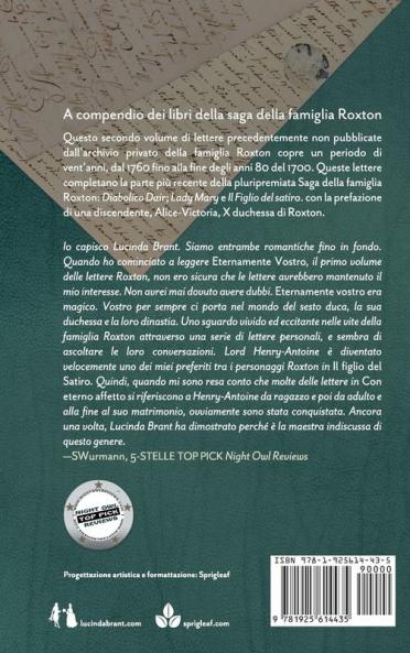Con eterno affetto: Le lettere della famiglia Roxton secondo volume: A compendio dei primi tre libri della saga della famiglia Roxton: 7
