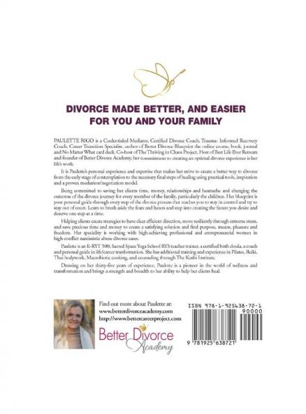 The Better Divorce Blueprint Workbook