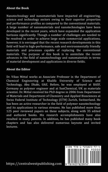 Handbook of Advanced Nanomaterials and Nanotechnologies Volume 1