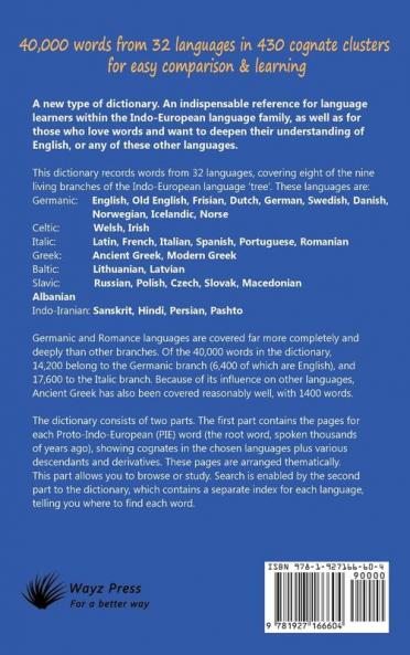 Indo-European Cognate Dictionary