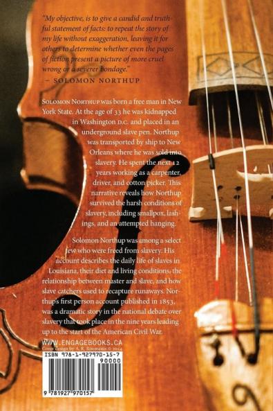 Twelve Years a Slave (the Original Book from Which the 2013 Movie '12 Years a Slave' Is Based) (Illustrated)