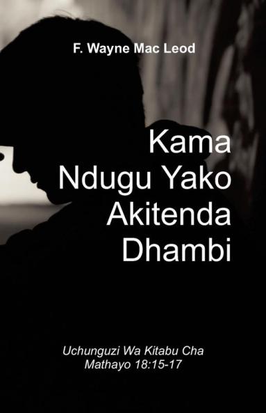 If Your Brother Sins - Swahili Edition