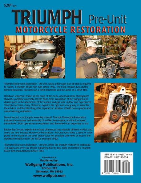 Triumph Motorcycle Restoration
