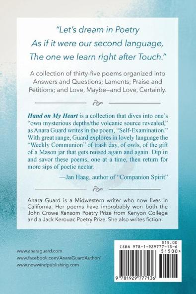 Hand on My Heart: Poems