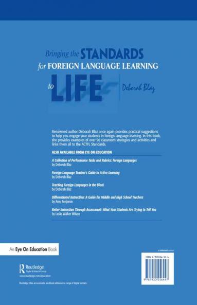 Bringing Standards for Foreign Language Learning to Life