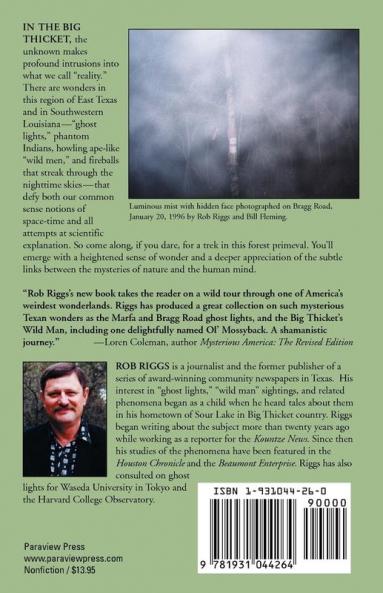 In the Big Thicket on the Trail of the Wild Man: Exploring Nature's Mysterious Dimension