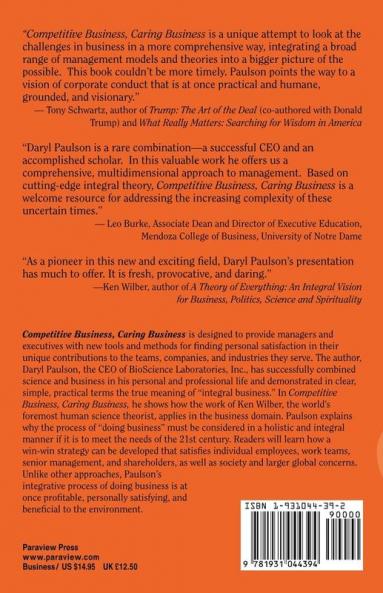 Competitive Business Caring Business