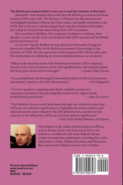 A Covert Agenda: The British Government's UFO Top Secrets Exposed