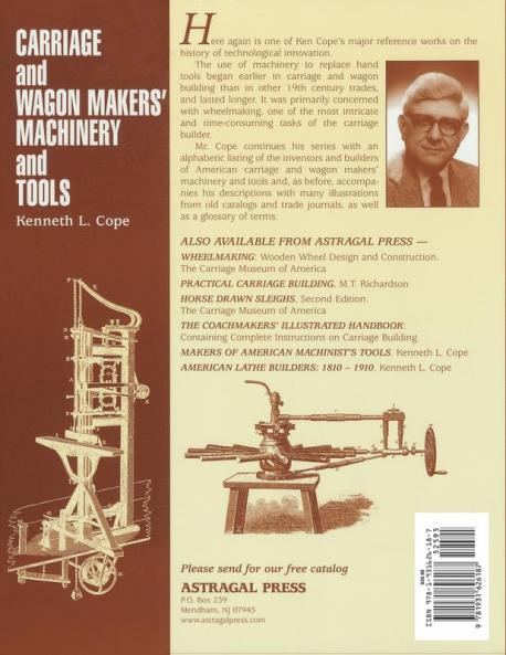 Carriage and Wagon Makers' Machinery and Tools
