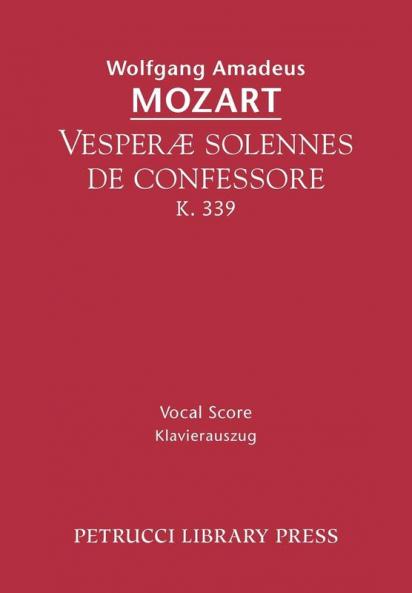 Vesperae solennes de confessore K.339