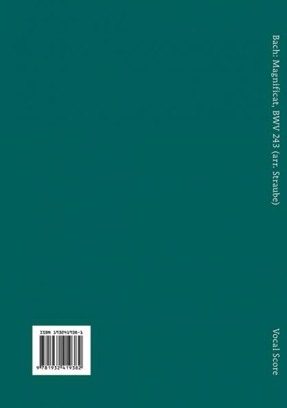 Magnificat BWV 243