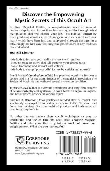 Creating Magickal Entities