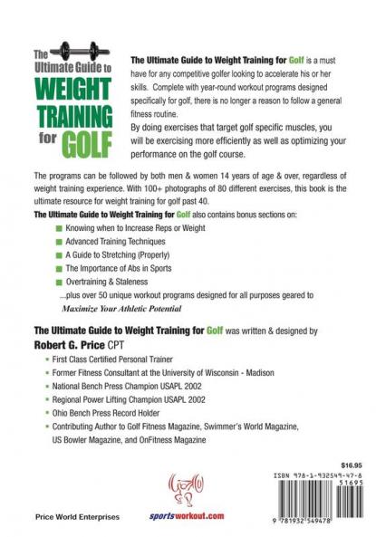 The Ultimate Guide to Weight Training for Golf