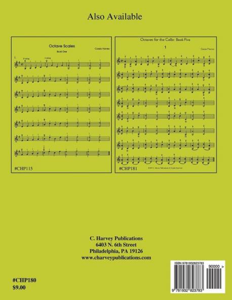 Octaves for the Cello Book Four