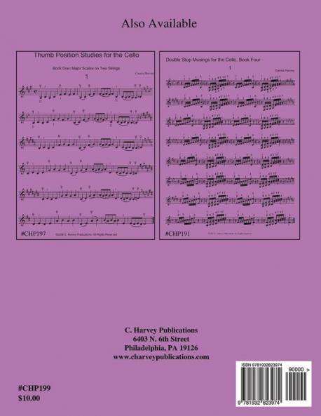 Finger Exercises for the Cello Book Five