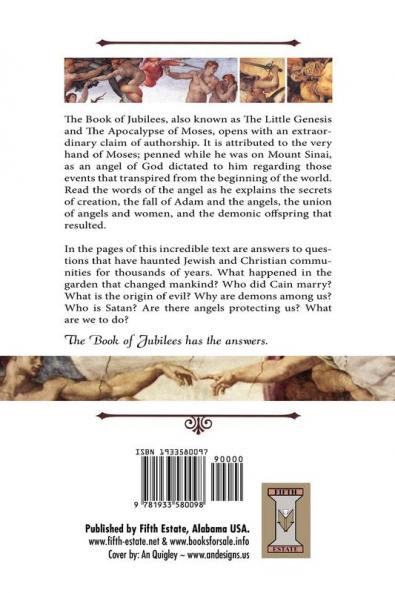 The Book of Jubilees; The Little Genesis The Apocalypse of Moses