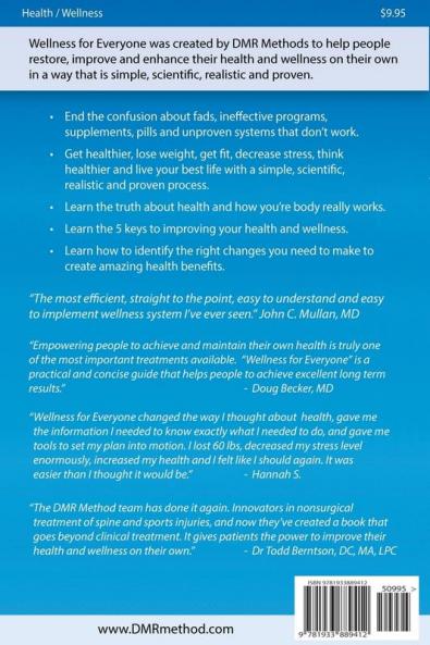 Wellness for Everyone: An Innovative New Approach to a Healthier Happier and Balanced Life