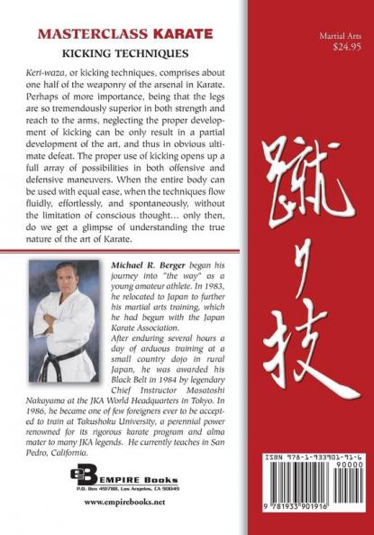 Masterclass Karate: Kicking Techniques (Keri Waza)