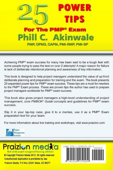 25 Power Tips for the PMP Exam