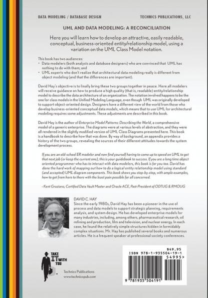 UML & Data Modeling: A Reconciliation