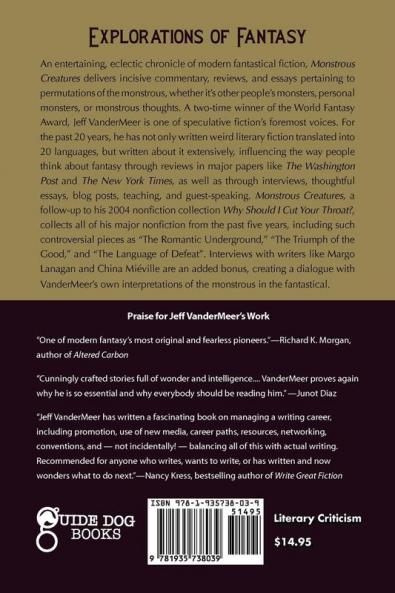 Monstrous Creatures: Explorations of Fantasy Through Essays Articles and Reviews