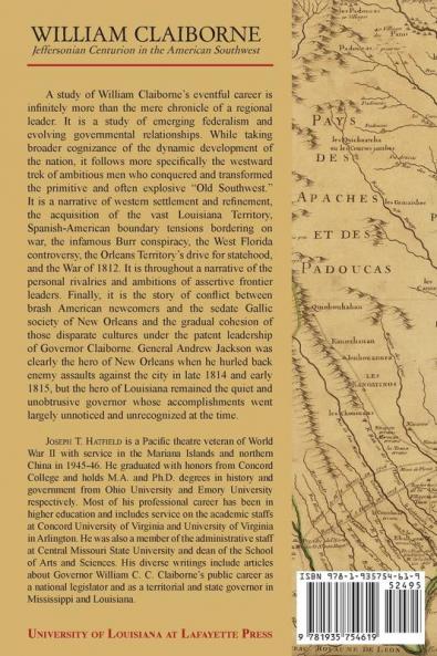 William Claiborne: Jeffersonian Centurion in the American Southwest
