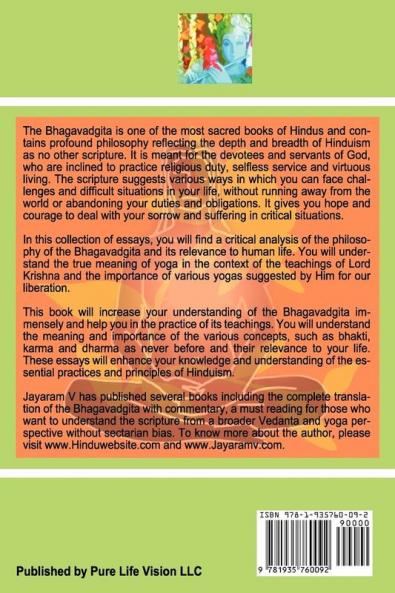 Essays on the Bhagavadgita