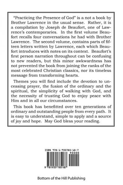 The Practice of the Presence of God