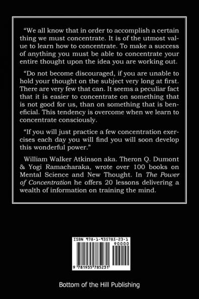 The Power of Concentration