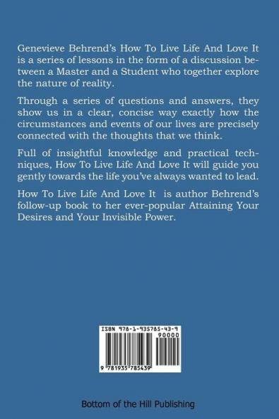 How To Live Life And Love It