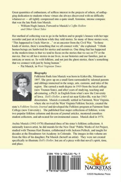 Missouri Folklore Society Journal Special Issue: Hell's Holler: A Novel Based on the Folklore of the Missouri Chariton Hill Country: 38AND39