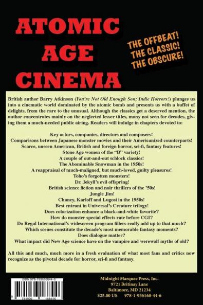 Atomic Age Cinema The Offbeat the Classic and the Obscure