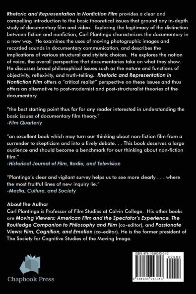 Rhetoric and Representation in Nonfiction film