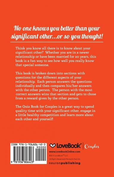 The Quiz Book for Couples