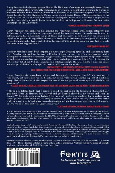 Senator Pressler: An Independent Mission to Save Our Democracy