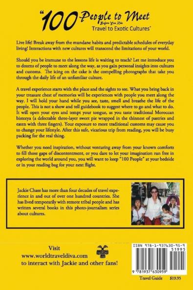 "100 People to Meet Before You Die" Travel to Exotic Cultures