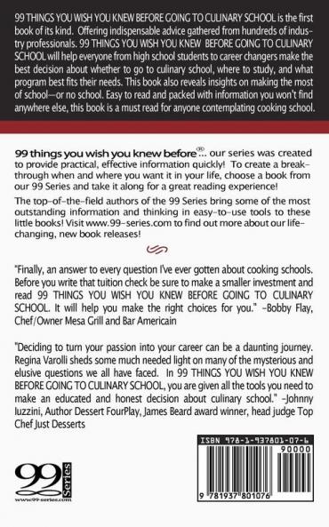 99 Things You Wish You Knew Before Going To Culinary School