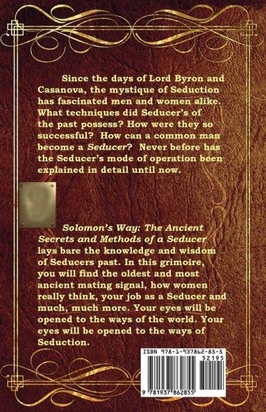 Solomon's Way; The Ancient Secrets and Methods of a Seducer